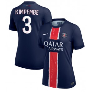 Paris Saint-Germain Presnel Kimpembe #3 Hemmatröja Kvinnor 2024-25 Kortärmad